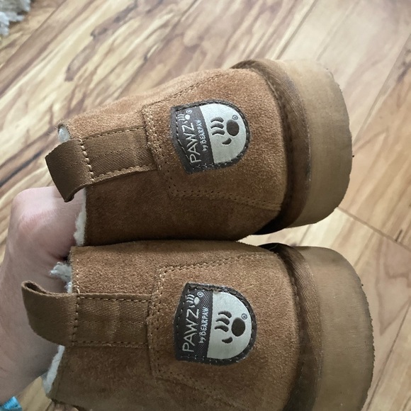 Pawz by bear paw mens Gavin chukka boots slippers tan size 10 - Picture 11 of 14